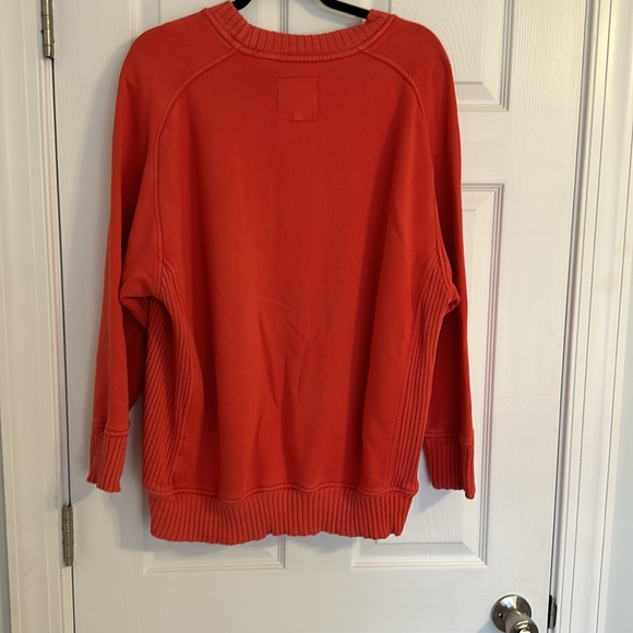 Aerie Oversized Crewneck Sweatshirt with quote - Picture 2 of 3
